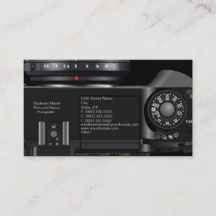 Professional Photographer Business Card