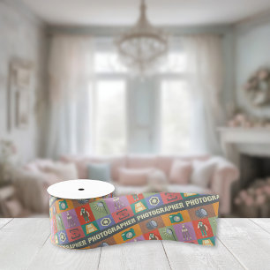 Professional Photographer Iconic Designed Grosgrain Ribbon