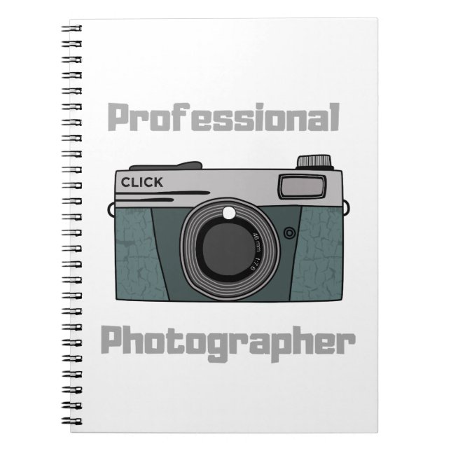 Professional Photographer Notebook (Front)