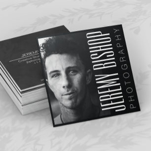 Professional Photographer Square Business Card