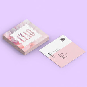 Professional Photographer Square Business Card