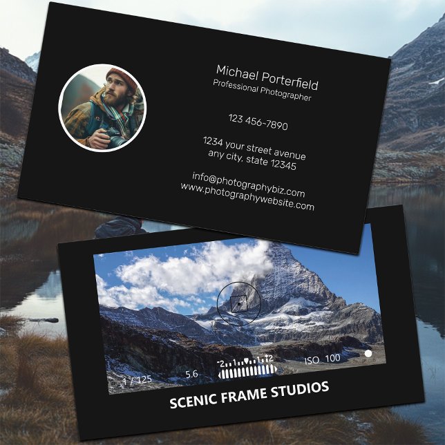 Professional Photography Business Card (Creator Uploaded)