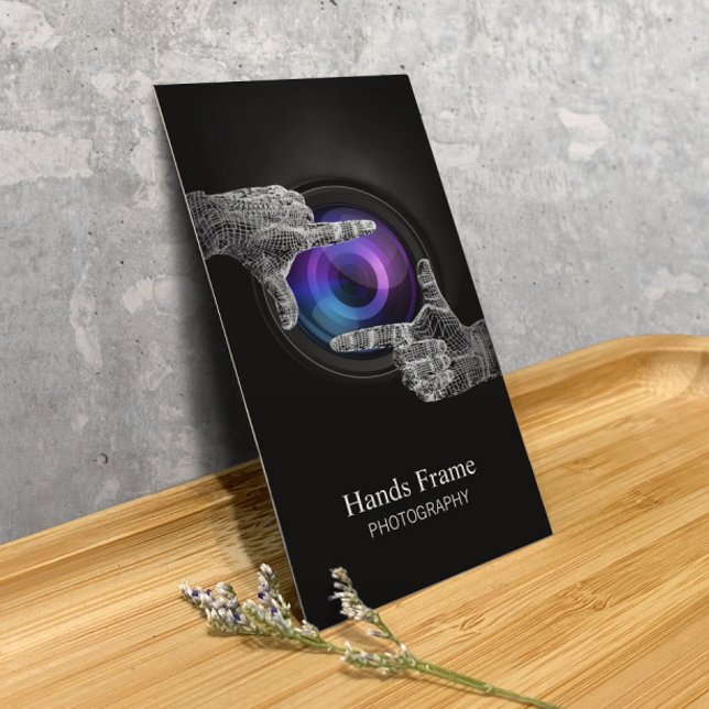 Professional Photography Photographer Business Card (Creator Uploaded)