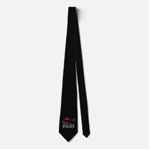 Professional pilot neck tie