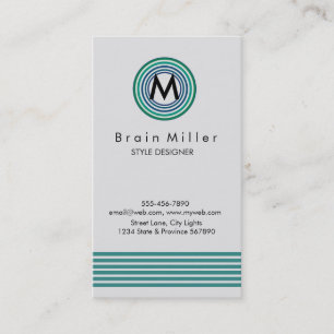 Professional Plain Elegant Modern Simple Business Card