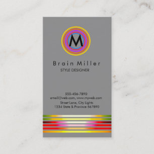 Professional Plain Elegant Modern Simple Business Card