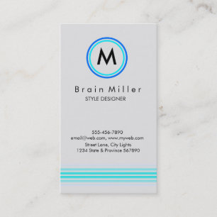 Professional Plain Elegant Modern Simple Business Card