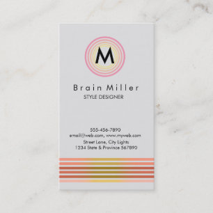 Professional Plain Elegant Modern Simple Business Card
