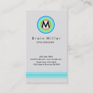 Professional Plain Elegant Modern Simple Business Card