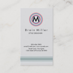 Professional Plain Elegant Modern Simple Business Card