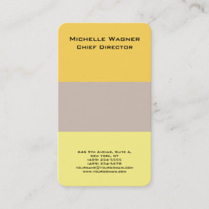 Professional Plain Minimalist Modern Elegant Business Card