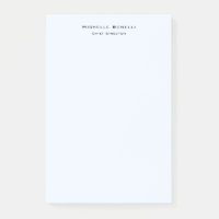 Professional Plain Modern Minimalist Alice Blue
