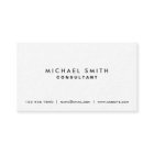 Professional Plain White Elegant Modern Simple
