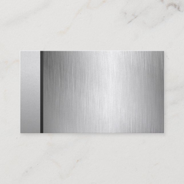 Professional Platinum Business Cards (Front)