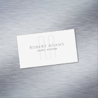 Professional Premium Pearl and Grey Monogrammed