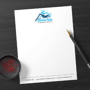 Professional Pressure Washing Power Cleaning Custom Letterhead