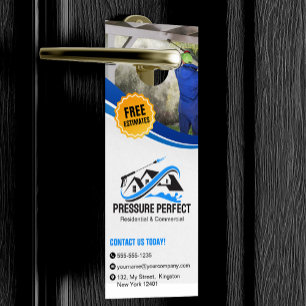 Professional Pressure Washing & Power Cleaning  Door Hanger
