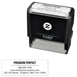 Professional Pressure Washing & Power Cleaning Self-inking Stamp