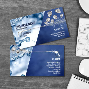 Professional Pressure Washing Power Washing Busine Business Card