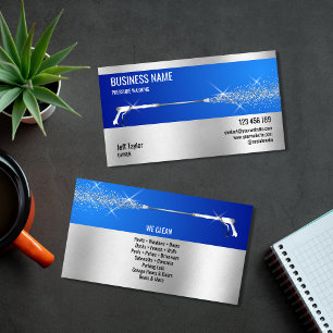 Professional Pressure Washing Power Washing Busine Business Card