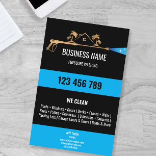 Professional Pressure Washing Power Washing Busine Flyer