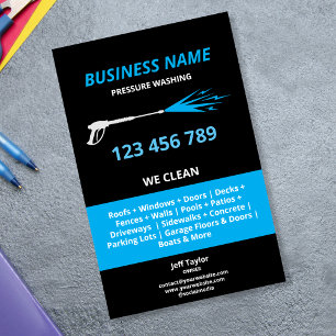 Professional Pressure Washing Power Washing Busine Flyer