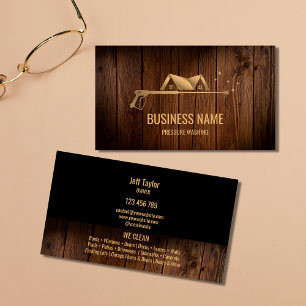 Professional Pressure Washing Power Washing Roof   Business Card