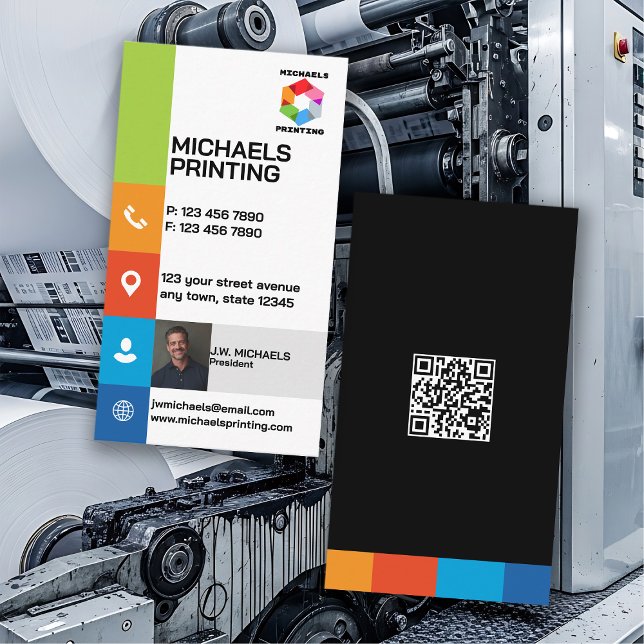 Professional Printing Company Business Card (Creator Uploaded)