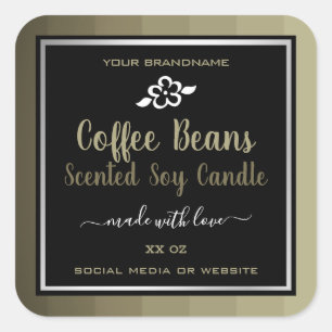 Professional Product Packaging Coffee Beans Labels