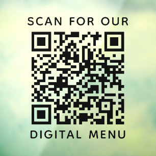 Professional QR Code Digital Menu