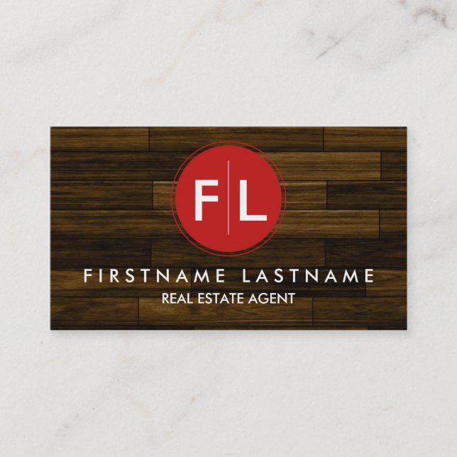 Professional Real Estate Agent Business Cards (Front)