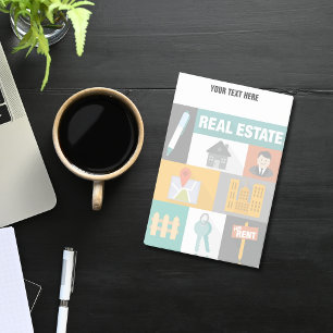 Professional Real Estate Agent Post-it Notes