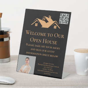 Professional Real Estate Promotional Realtor  Pedestal Sign