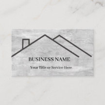 Professional Real Estate Roof Logo