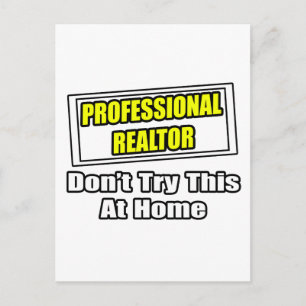 Professional Realtor...Joke Postcard