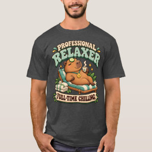 Professional Relaxer Capybara T-Shirt
