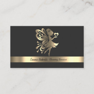 Professional Reliable Cleaning Services Business Card