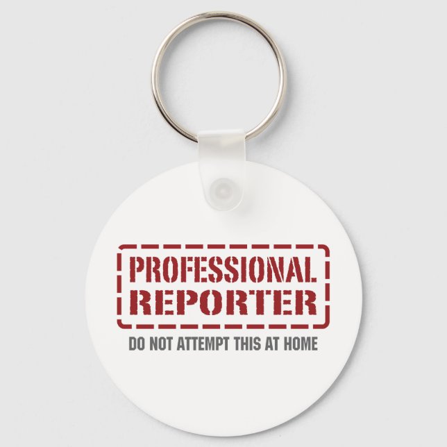 Professional Reporter Key Ring (Front)