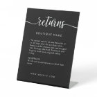 Professional Retail Store Return Policy