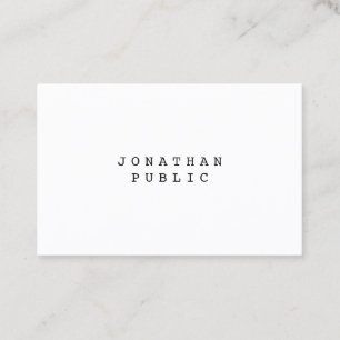 Professional Retro Classic Nostalgic Look Elegant Business Card