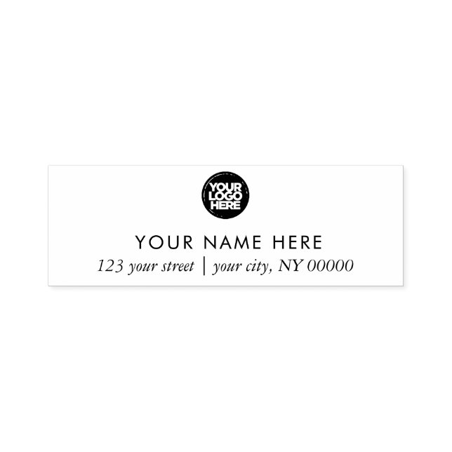 Professional Return Address Self-inking Stamp (Design)