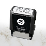 Professional Return Address Self-inking Stamp<br><div class="desc">Easily personalise this custom professional Return Address self-inking stamp with your name and address. Choose your favourite fonts, element positions and sizes, or delete them and add your own images, clipart, photos and texts. This stamp is with black ink colour. The stamp ink is avaiable also on other bold and...</div>