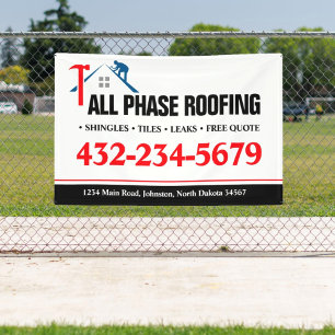 Professional Roofing Service Banner