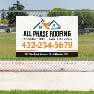 Professional Roofing Service Banner