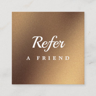Professional Salon & Spa Referral Card   Editable 