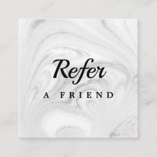 Professional Salon & Spa Referral Card Editable