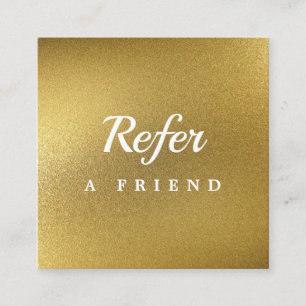 Professional Salon & Spa Referral Card   Editable 