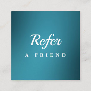 Professional Salon & Spa Referral Card Editable