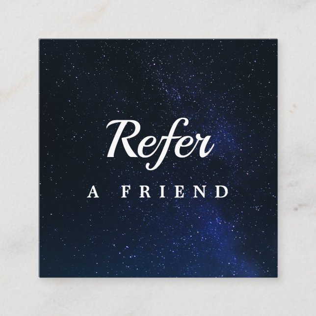 Professional Salon & Spa Referral Card | Editable  (Front)
