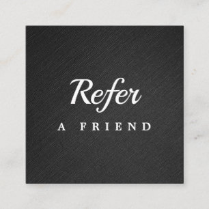 Professional Salon & Spa Referral Card Editable